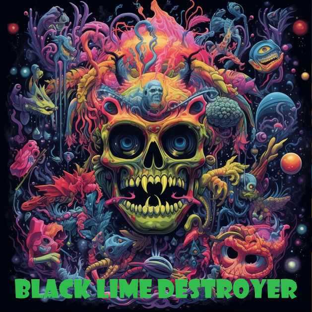 Black Lime Destroyer cannabis strain by Cabinet of Curiosities Seeds