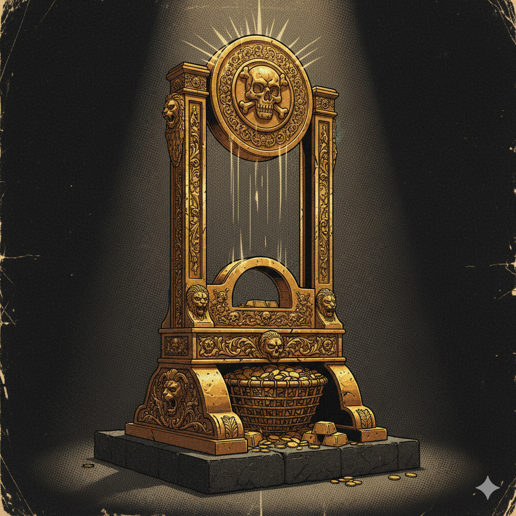 Golden Guillotine cannabis strain by Cabinet of Curiosities Seeds